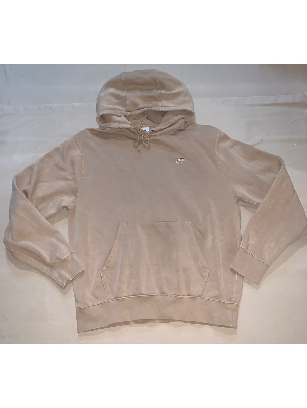 Nike Beige Pullover Hoodie